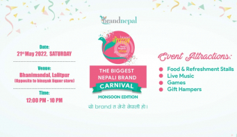 Monsoon edition of ‘Brand Nepal Go Local’ carnival to be held in Lalitpur on May 21