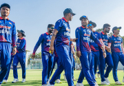 Nepal face early setback as four wickets fall in powerplay against UAE