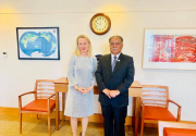 NCP co-chair Dahal meets top US official to 'mend fences'