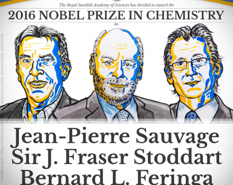 3 awarded Nobel chemistry prize for 'molecular machines'