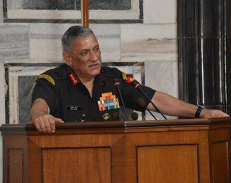 Indian Army Chief in Nepal