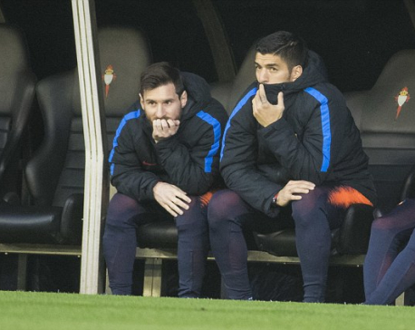 Barca boss defends decision to rest Lionel Messi, Luis Suarez and Co for Barcelona's draw