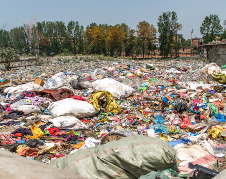 Sisdole landfill site packed; garbage collection after a week