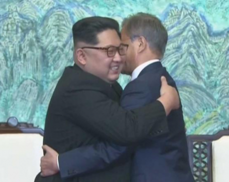 Kim Jong Un: "We have long waited for this moment to happen. All of us."