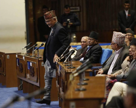 PM Oli stresses govt commitment to develop Nepal