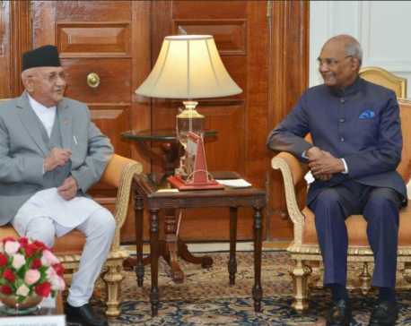 Indian Prez expresses commitment to Nepal’s economic prosperity