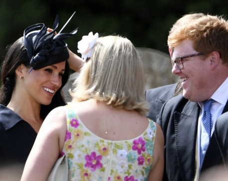 Royal couple at friend’s wedding on Meghan’s 37th birthday