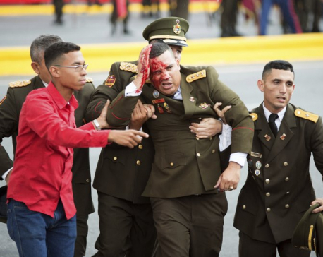 Venezuela detains 6 in failed drone attack aimed at Maduro