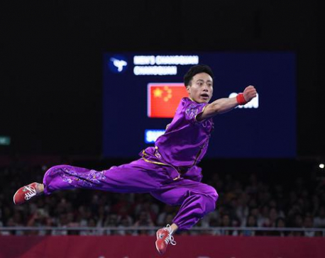 Sun up early for China with 1st Asian Games gold medal