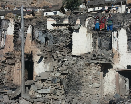 Kalikot fire victims left to shiver in the cold