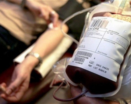 Blood donation is predominantly done by men