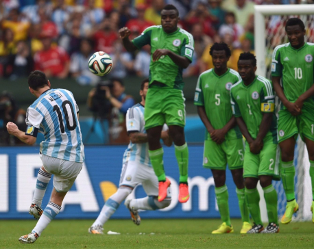 We love Lionel Messi but we’re not here to watch him play, says Nigeria coach