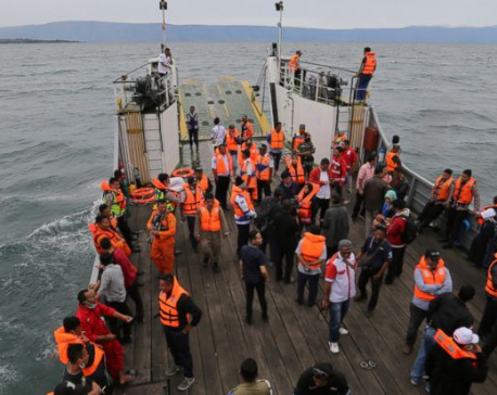 Indonesia raises number of ferry sinking missing to 166