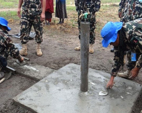 Nepali UN peacekeepers improve access to clean water for locals in South Sudan