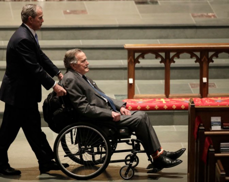 Ex-President George HW Bush released from Houston hospital