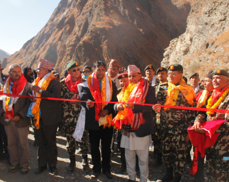No more remote: Road reaches Dolpa