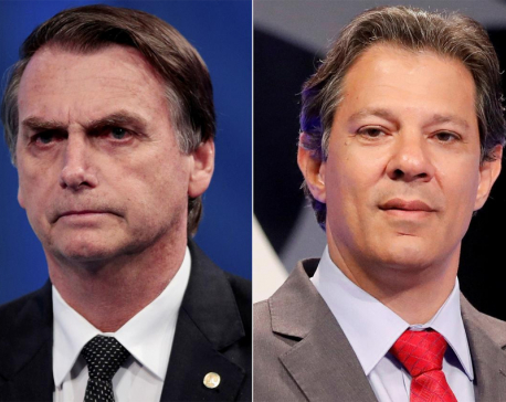 Far right, ex-military officer wins Brazil vote, faces leftist in runoff