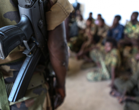 883 child soldiers freed by Nigerian militia fighting against Boko Haram