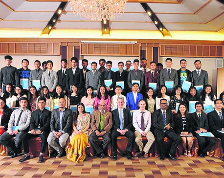 Three Nepali students receive ‘Top in the World’ award