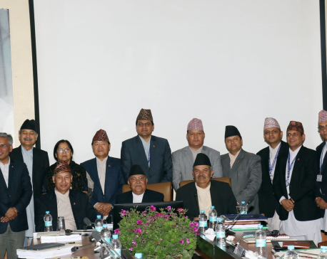 PM Oli promises hunger-free society with an end to beggary from country