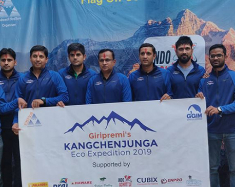 Giripremi team all set to scale Nepal’s eight highest mountains