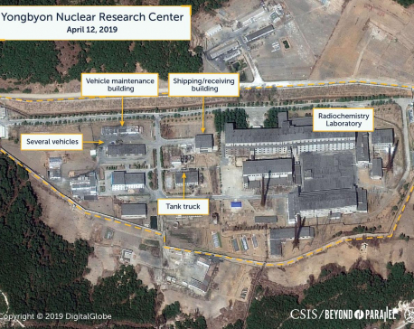 Satellite images may show reprocessing activity at North Korea nuclear site - U.S. researchers