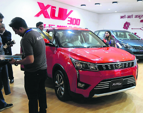 Mahindra unveils  XUV300 in Nepal