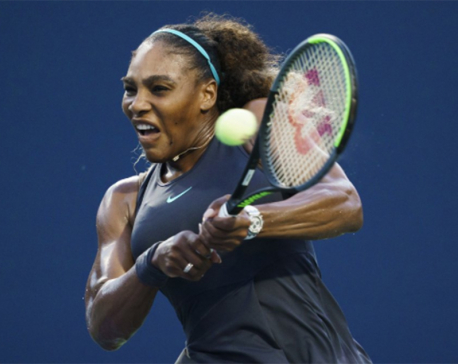 Serena Williams advances in Rogers Cup