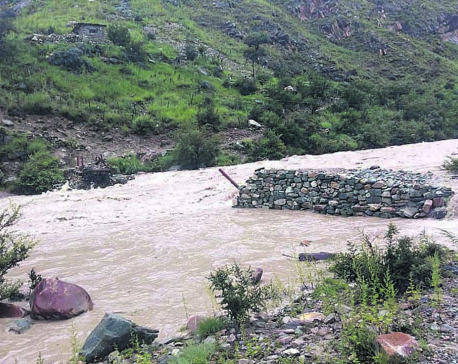 Flood sweeps away bridges leading to Phoksundo Lake