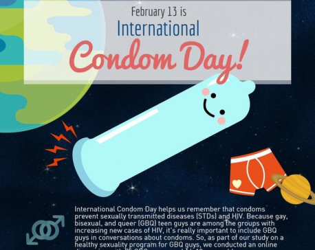 Only 5 percent of the men use condoms, study shows