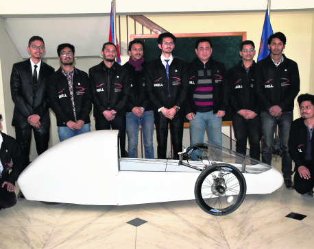 Nepali students to showcase prototype in Shell Eco Marathon Asia