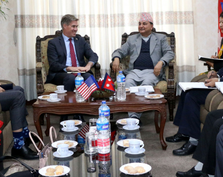 US Deputy Assistant Secretary of Defence, Felter, calls on DPM Pokhrel
