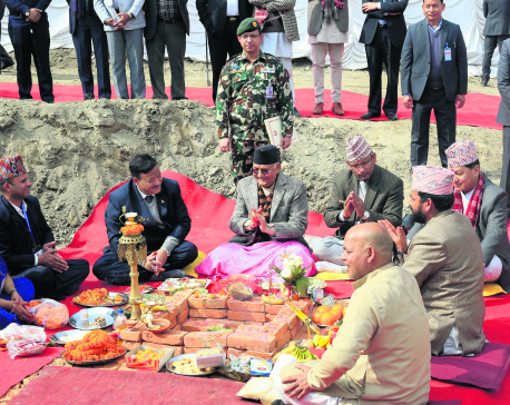 PM lays foundation stone for Chobhar dry port