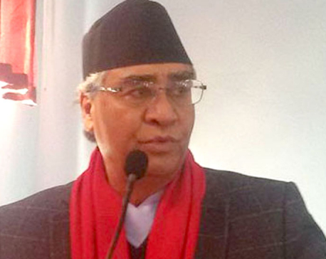 Deuba challenges his party rivals to contest against him