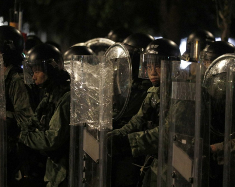 Hong Kong protesters, police ready for another likely clash