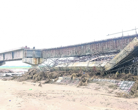 Under-construction Bagmati bridge in limbo again