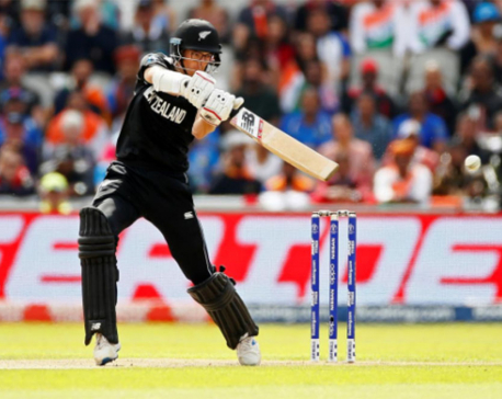 New Zealand post 239-8 against India