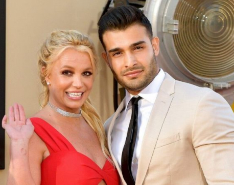 Britney Spears, Sam Asghari attend 'Once Upon A Time in Hollywood' premier