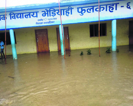 60 percent schools in Mahottari inundated