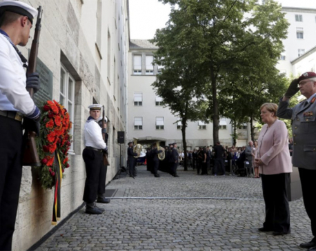 Germany marks 75th anniversary of plot to kill Hitler