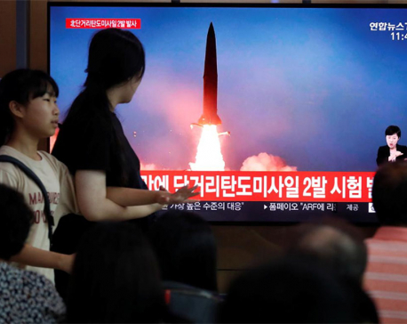 North Korea fires short-range ballistic missiles: South Korean military