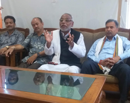 Mahato calls for banning extraction of Chure range