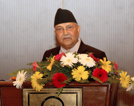 Corruption not thriving, only arrest of corrupt is growing: PM Oli