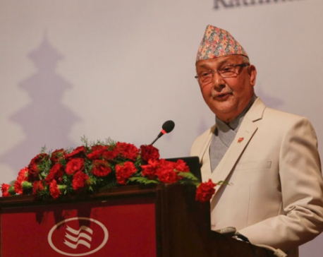 PM Oli underlines need for concerted efforts to combat climate change