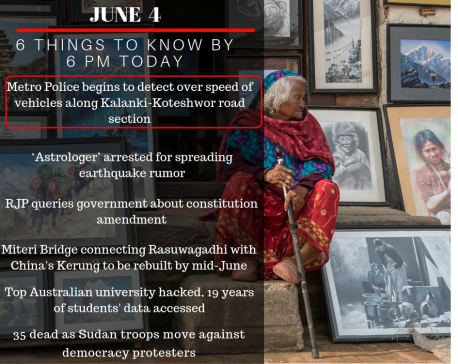 June 4: 6 things to know by 6 PM today
