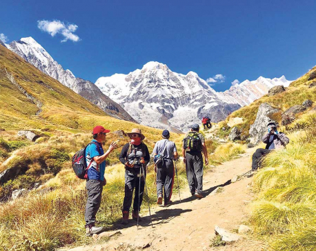 Upgrading of trekking route to link ABC