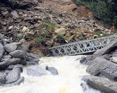 Flood causes damage to Arun Third project