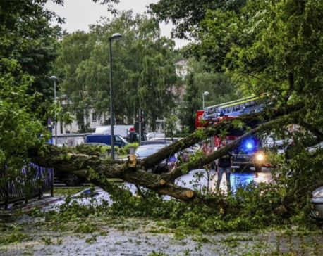 About 20 people injured in thunderstorms in eastern Germany