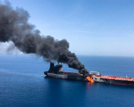 Trump blames Iran for tanker attacks as crisis fears rise