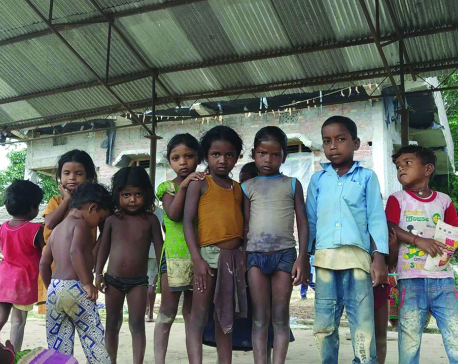 Dalit school struggling in lack of resources